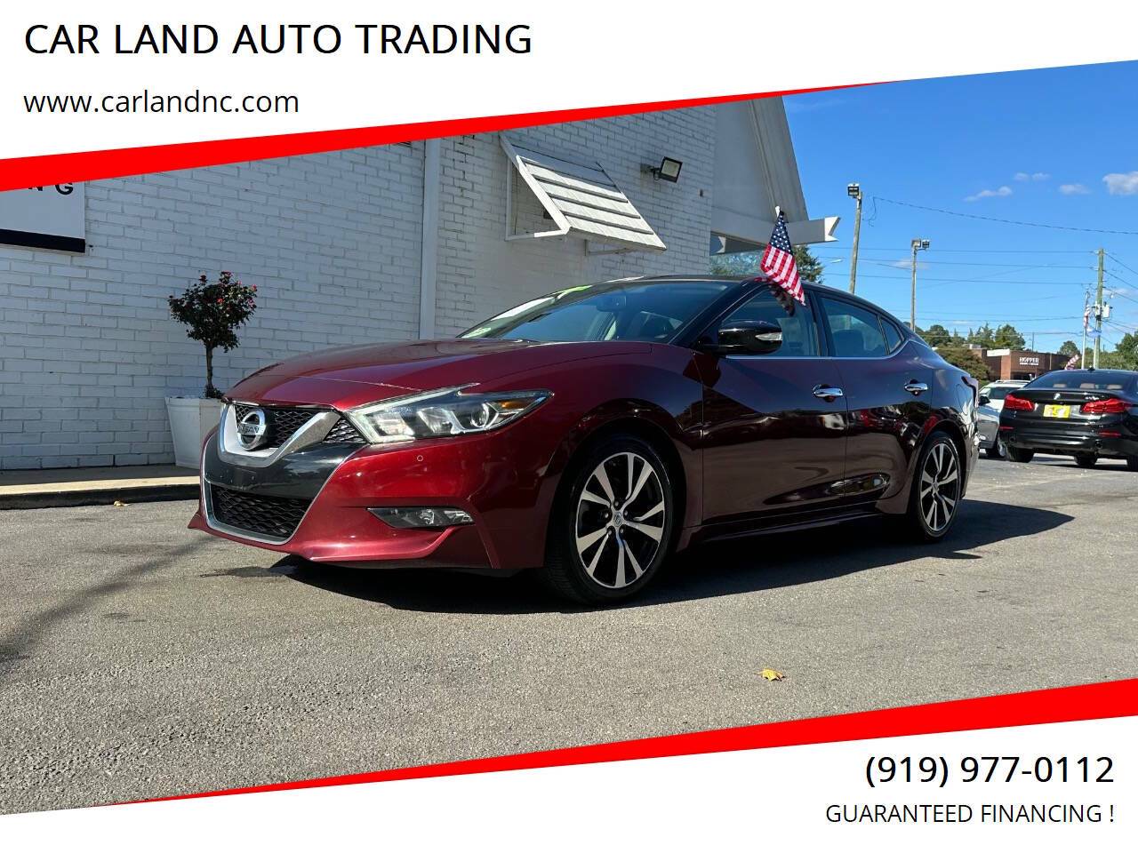 2017 Nissan Maxima SL — Sedan — 120,899 mi — RALEIGH, NC