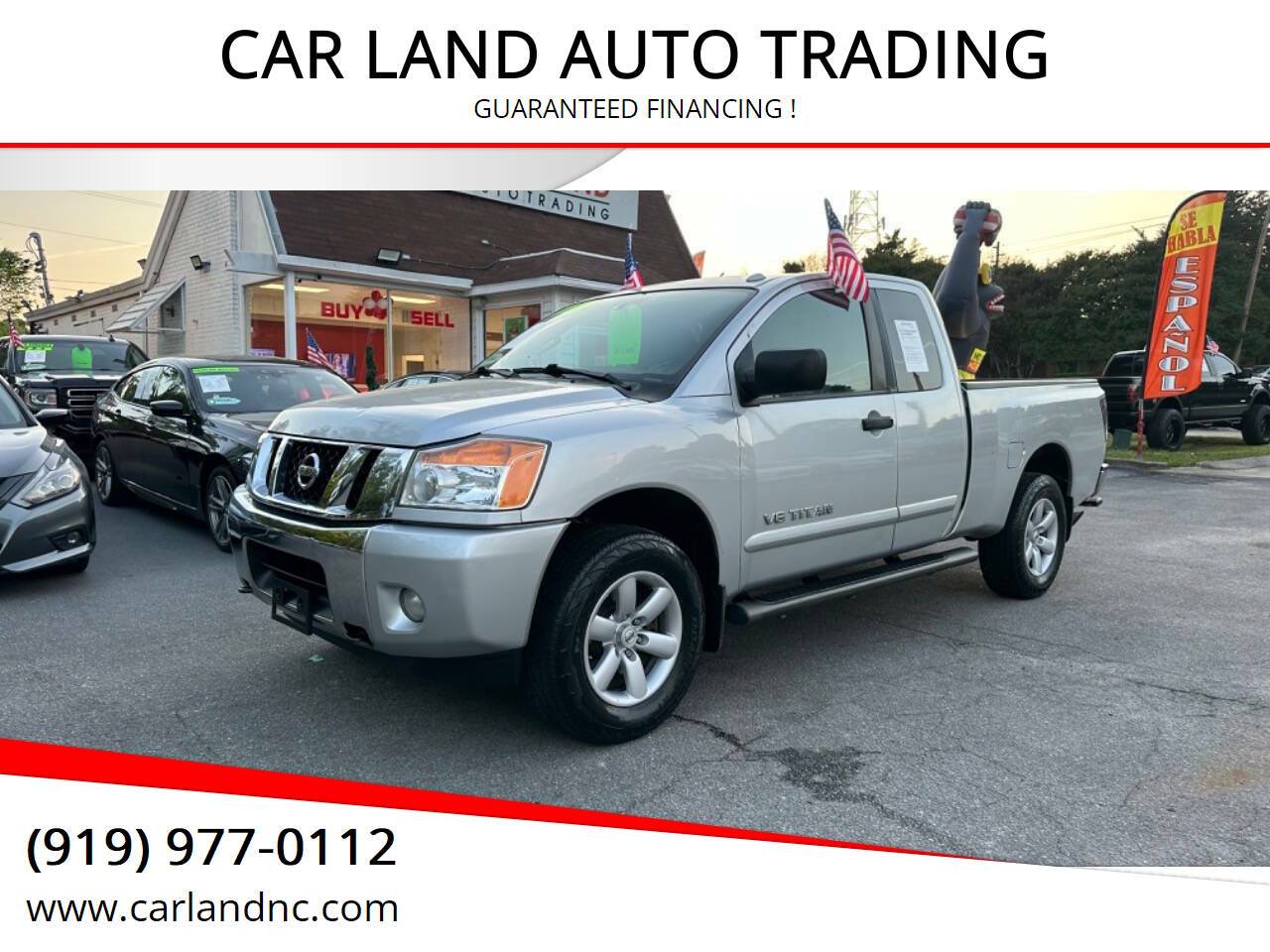 2013 Nissan Titan SV — Pickup Truck — 102,892 mi — RALEIGH, NC