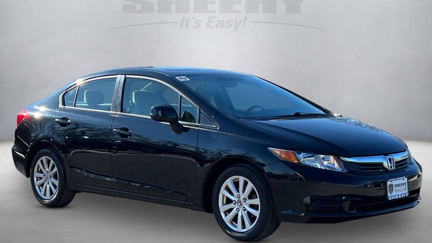 2012 Honda Civic EX — Sedan — 79,825 mi — Hagerstown, MD