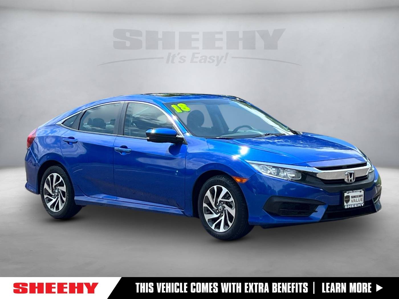 2018 Honda Civic EX — Sedan — 141,103 mi — Hagerstown, MD