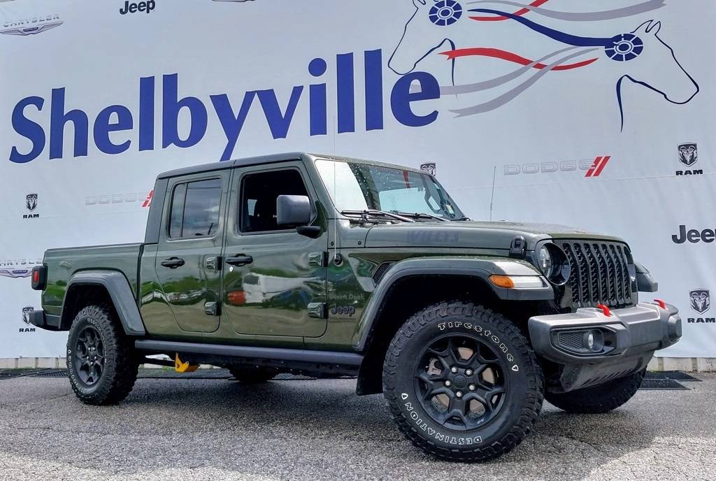 2023 Jeep Gladiator Willys — Pickup Truck — 13,568 mi — Shelbyville, KY