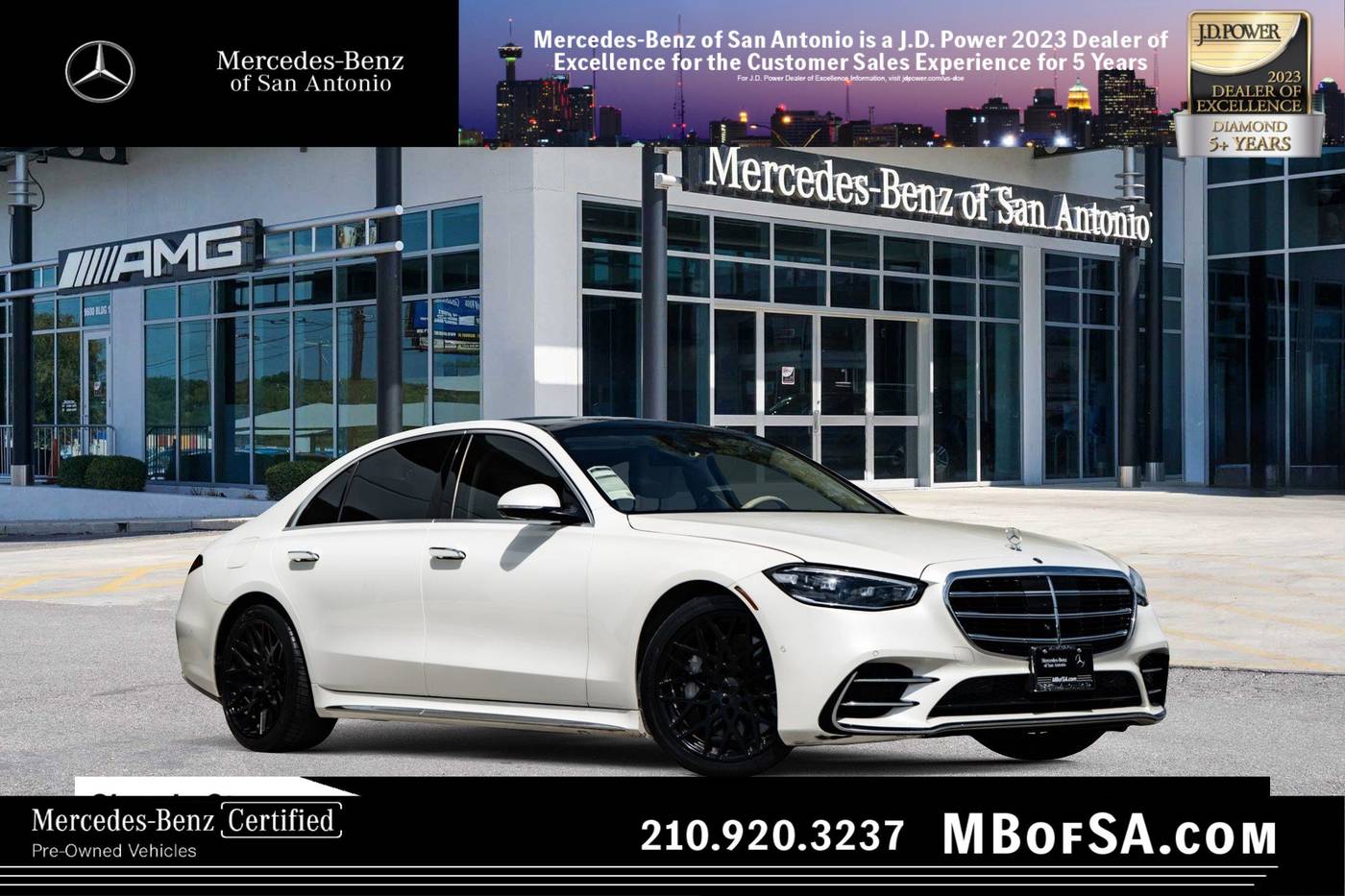 2022 Mercedes-Benz S-Class S 500 — Sedan — 51,973 mi — San Antonio, TX