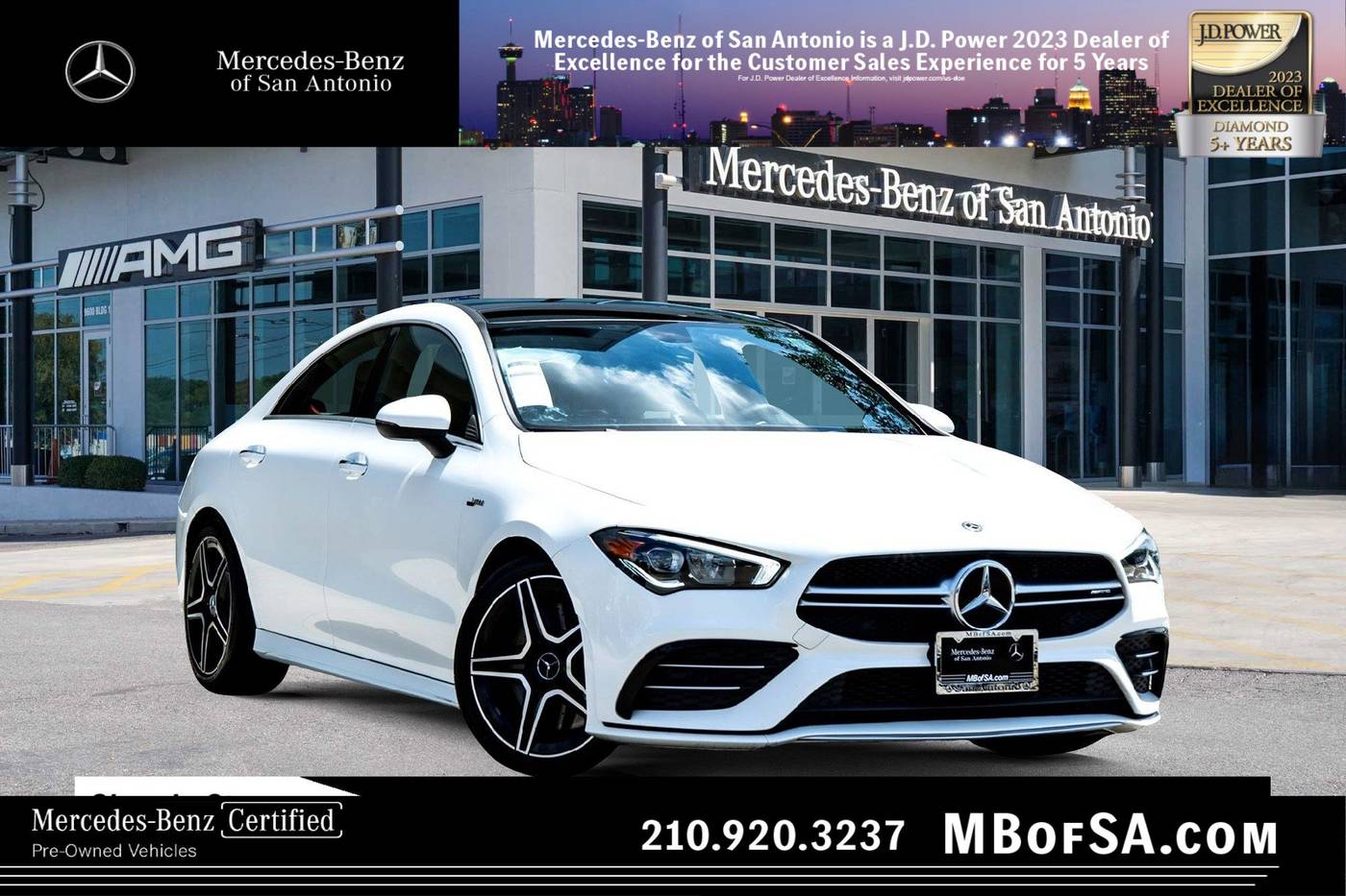 2020 Mercedes-Benz CLA AMG CLA 35 — Sedan — 47,014 mi — San Antonio, TX