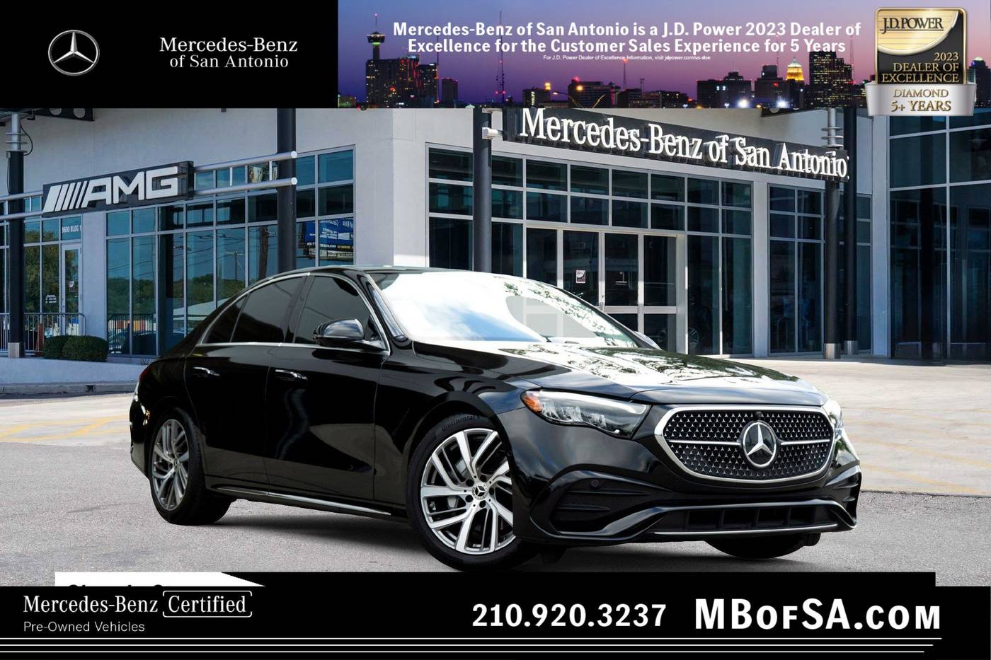 2025 Mercedes-Benz E-Class E 350 — Sedan — 3,838 mi — San Antonio, TX