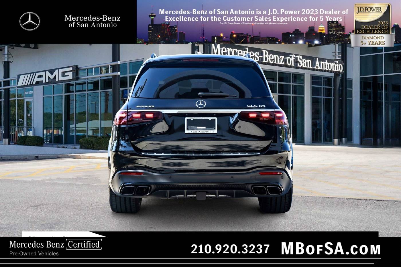 2025 Mercedes-Benz GLS AMG GLS 63 — SUV — 1,085 mi — San Antonio, TX