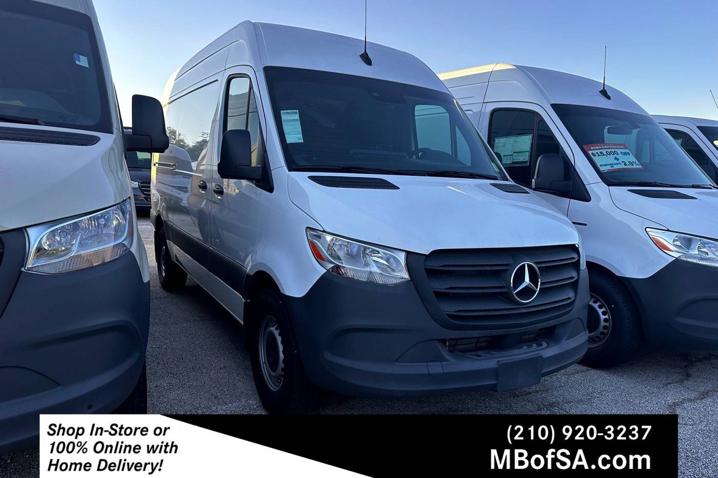 2024 Mercedes-Benz Sprinter Cargo Van 2500 — Cargo Van — 636 mi — San Antonio, TX