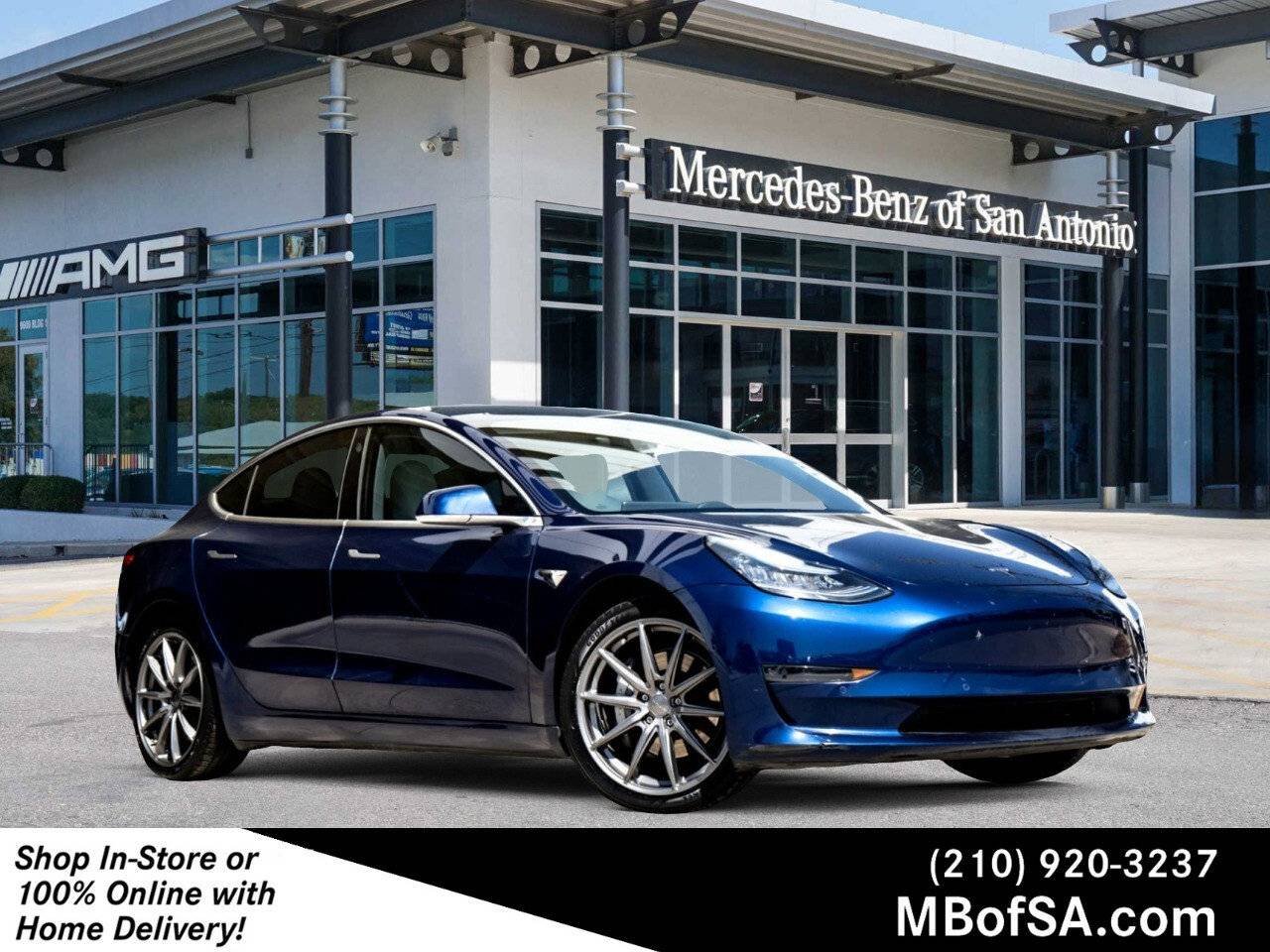 2019 Tesla Model 3 Long Range — Sedan — 49,294 mi — San Antonio, TX