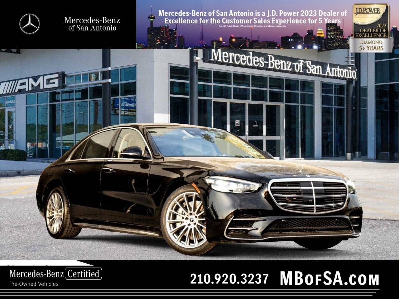 2023 Mercedes-Benz S-Class S 580 — Sedan — 13,131 mi — San Antonio, TX