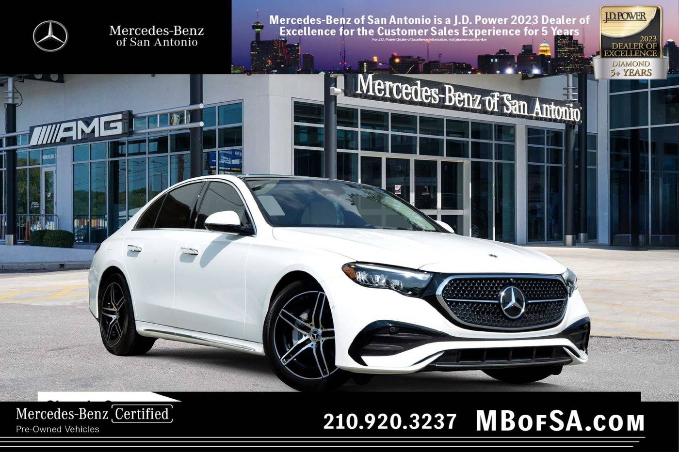 2025 Mercedes-Benz E-Class E 350 — Sedan — 2,906 mi — San Antonio, TX