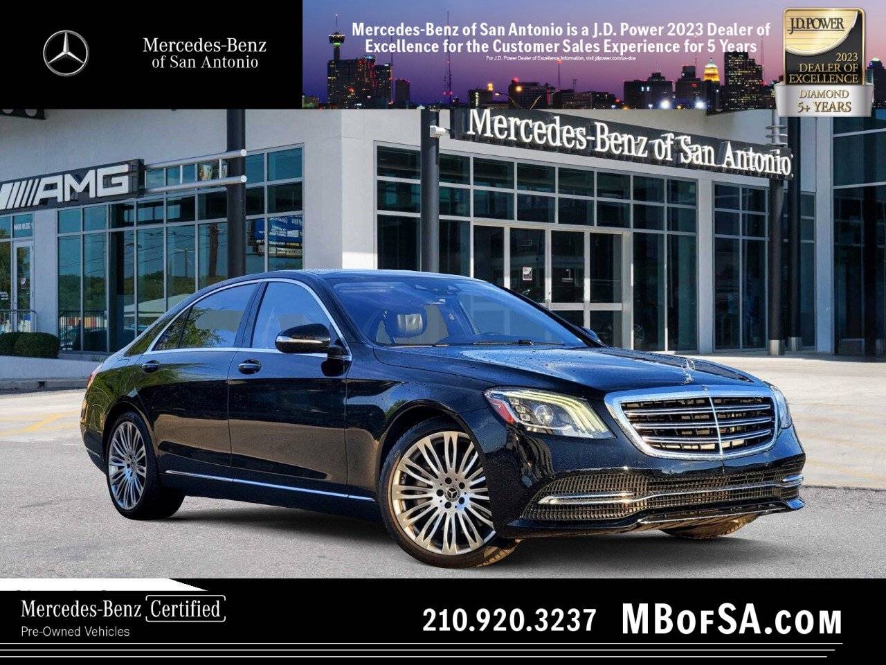 2020 Mercedes-Benz S-Class S 560 — Sedan — 39,278 mi — San Antonio, TX