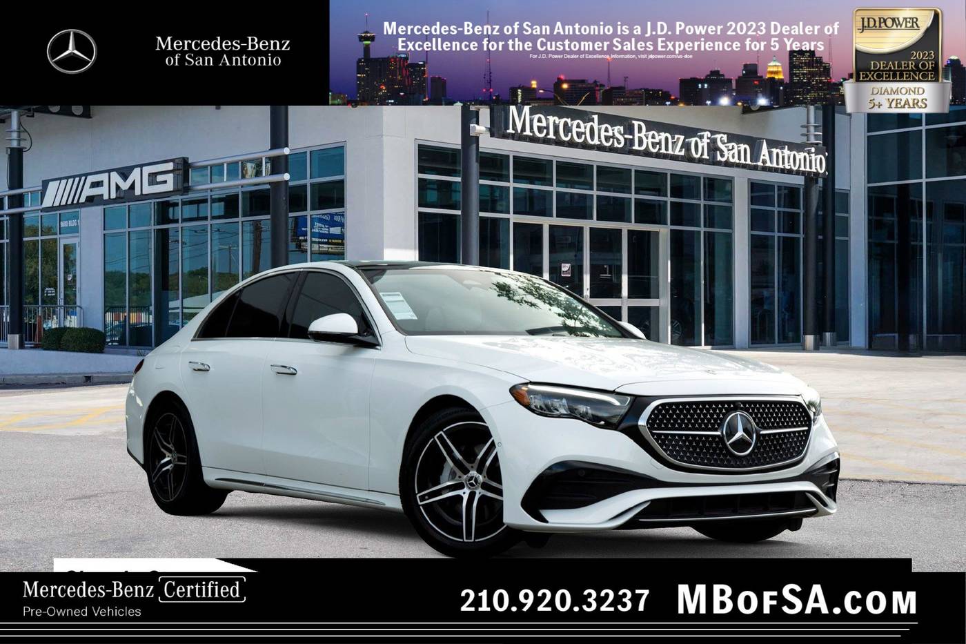 2025 Mercedes-Benz E-Class E 350 — Sedan — 2,982 mi — San Antonio, TX