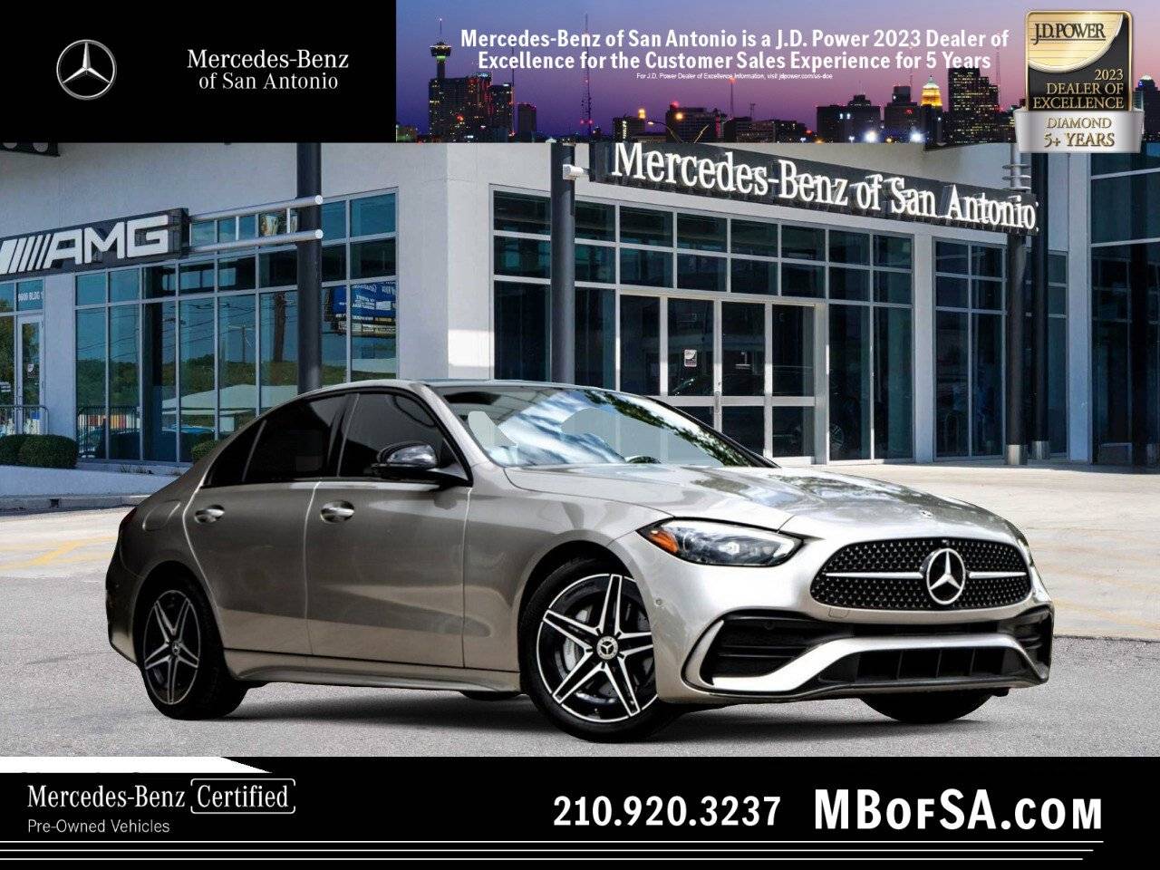 2024 Mercedes-Benz C-Class C 300 — Sedan — 4,444 mi — San Antonio, TX