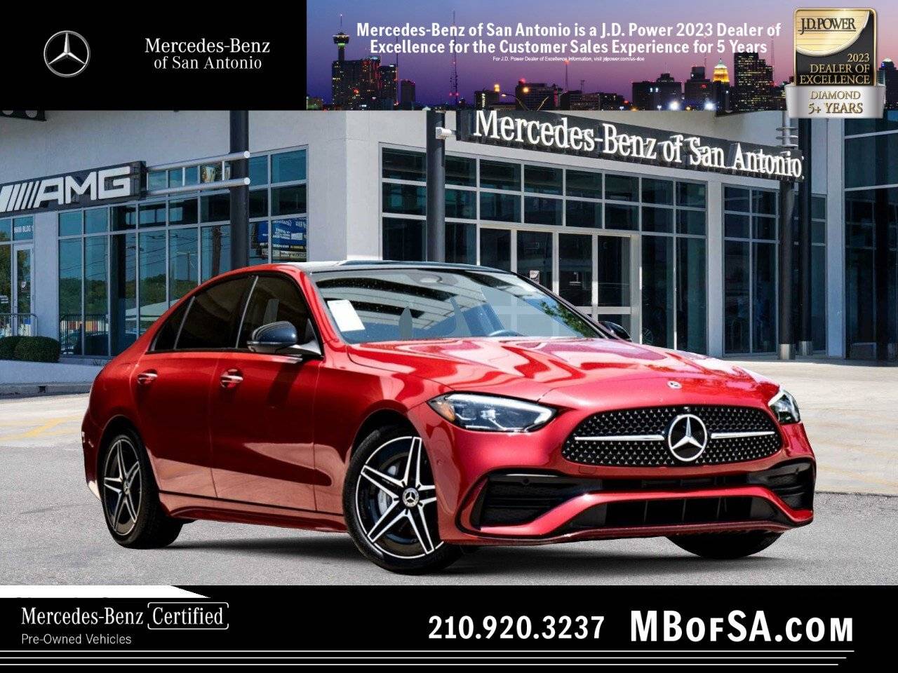 2024 Mercedes-Benz C-Class C 300 — Sedan — 3,454 mi — San Antonio, TX
