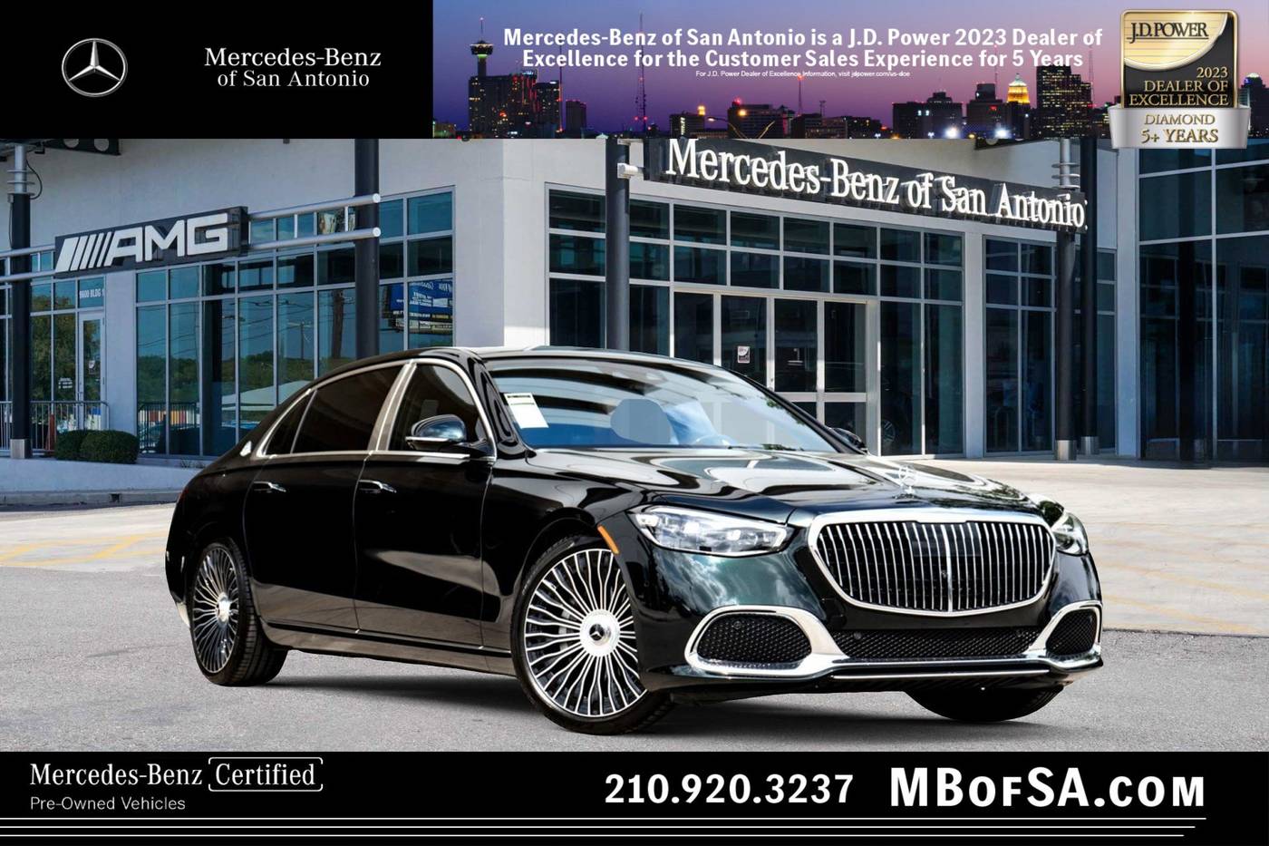 2024 Mercedes-Benz S-Class Maybach S 580 — Sedan — 8,234 mi — San Antonio, TX