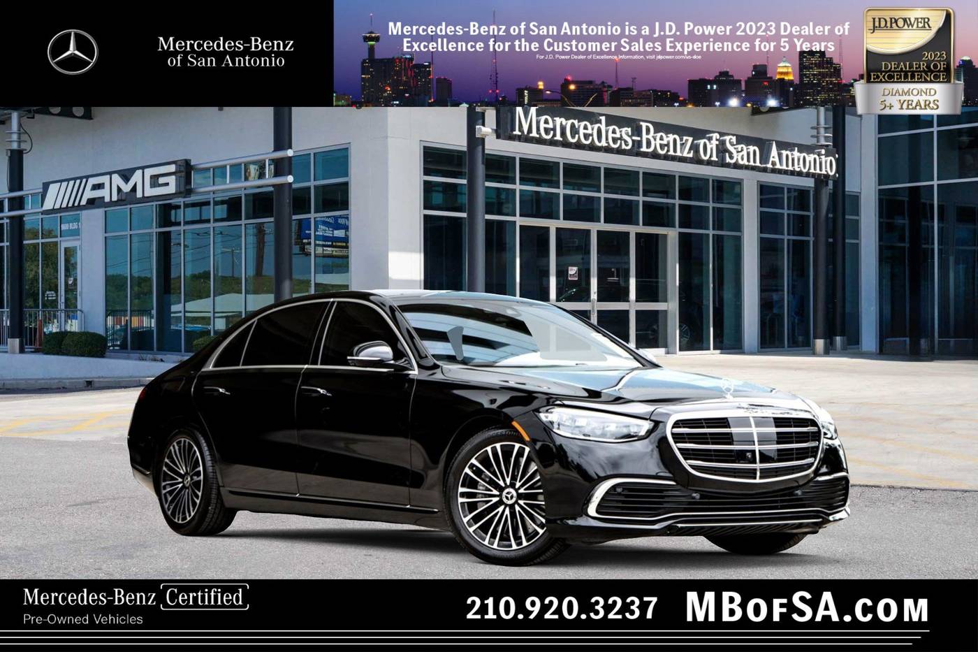 2024 Mercedes-Benz S-Class S 580 — Sedan — 1,964 mi — San Antonio, TX