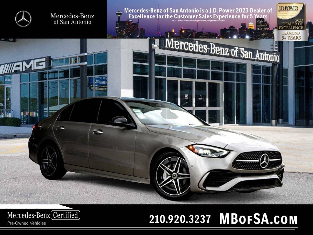 2024 Mercedes-Benz C-Class C 300 — Sedan — 7,556 mi — San Antonio, TX