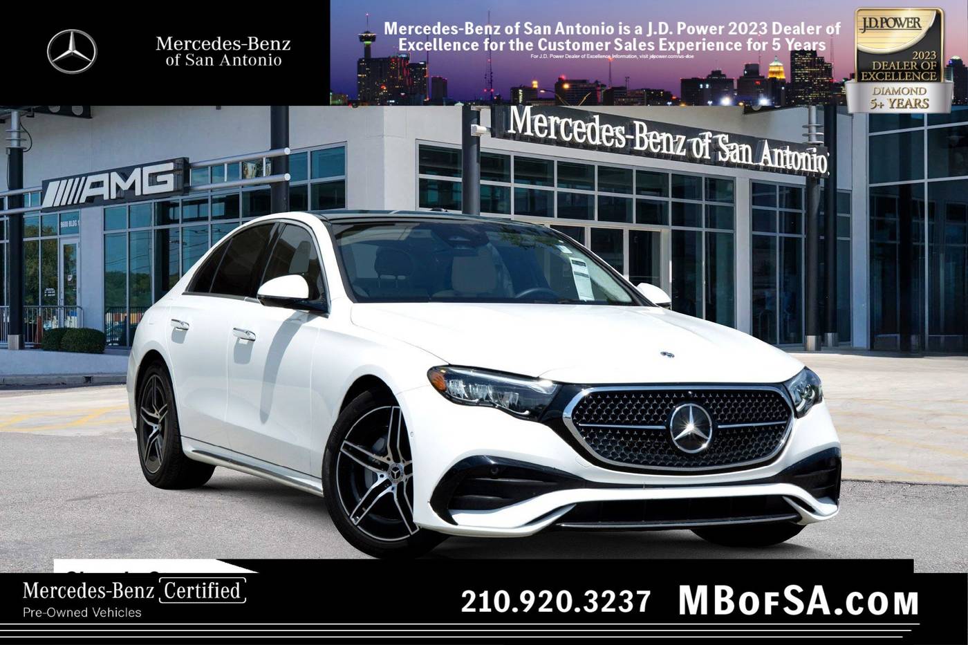 2025 Mercedes-Benz E-Class E 350 — Sedan — 5,238 mi — San Antonio, TX