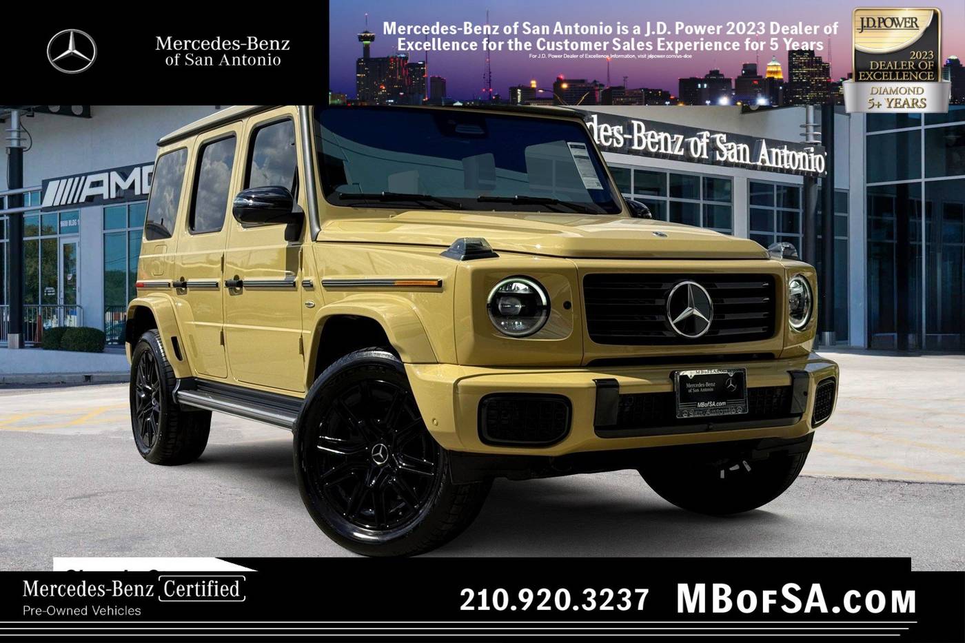 2025 Mercedes-Benz Electric G-Class G 580 — SUV — 1,905 mi — San Antonio, TX