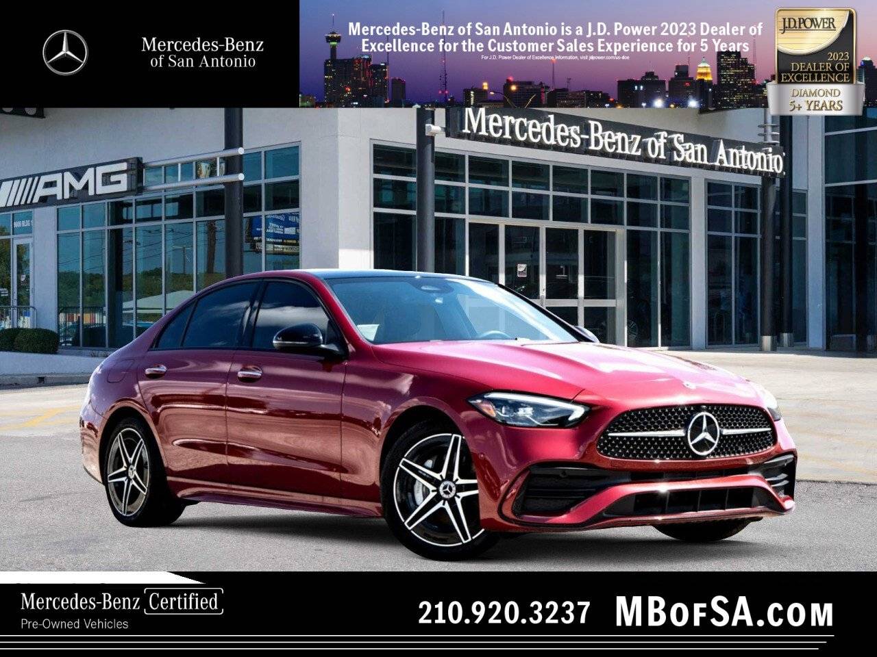 2024 Mercedes-Benz C-Class C 300 — Sedan — 2,975 mi — San Antonio, TX