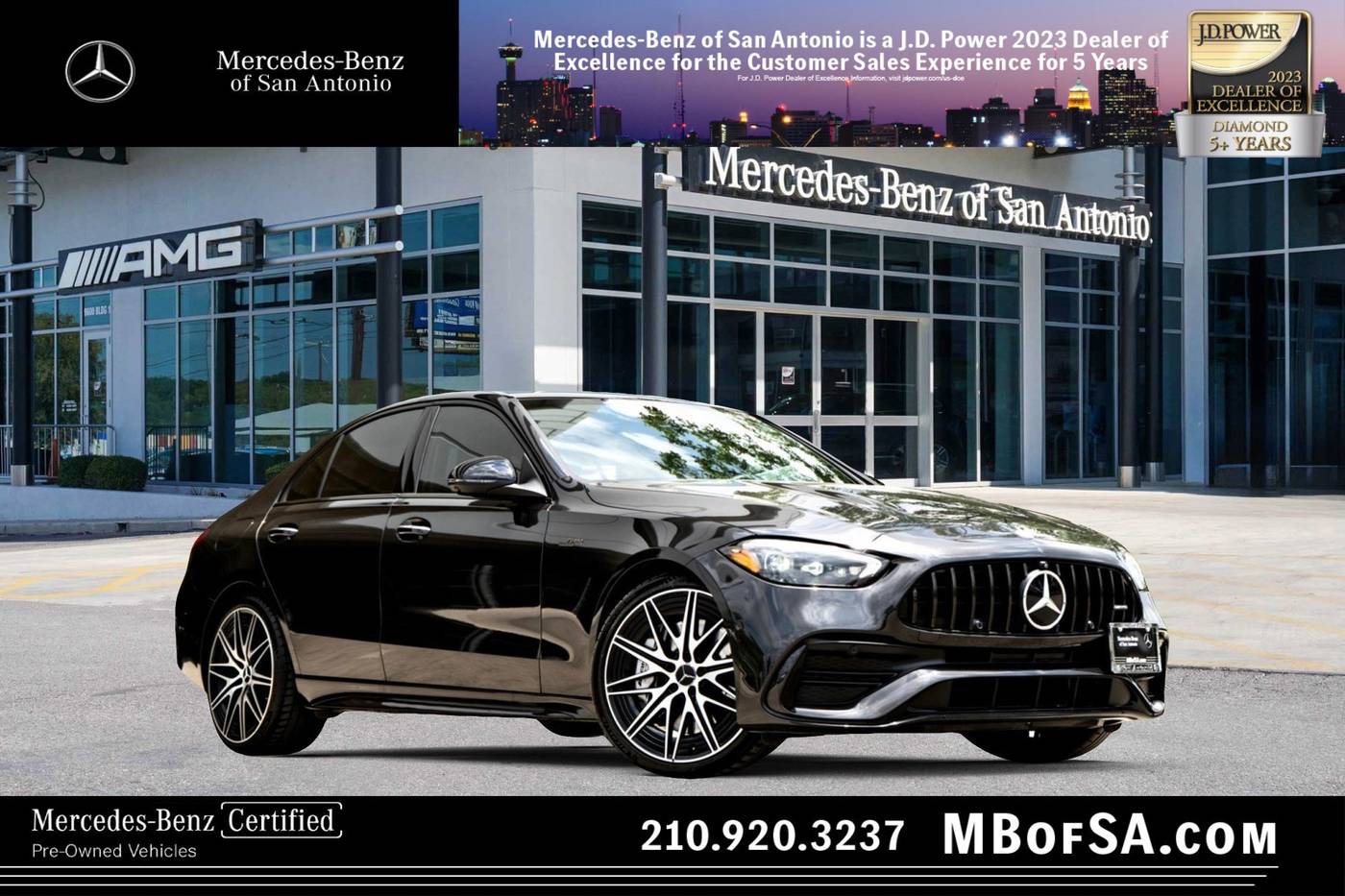 2024 Mercedes-Benz C-Class AMG C 43 — Sedan — 2,701 mi — San Antonio, TX