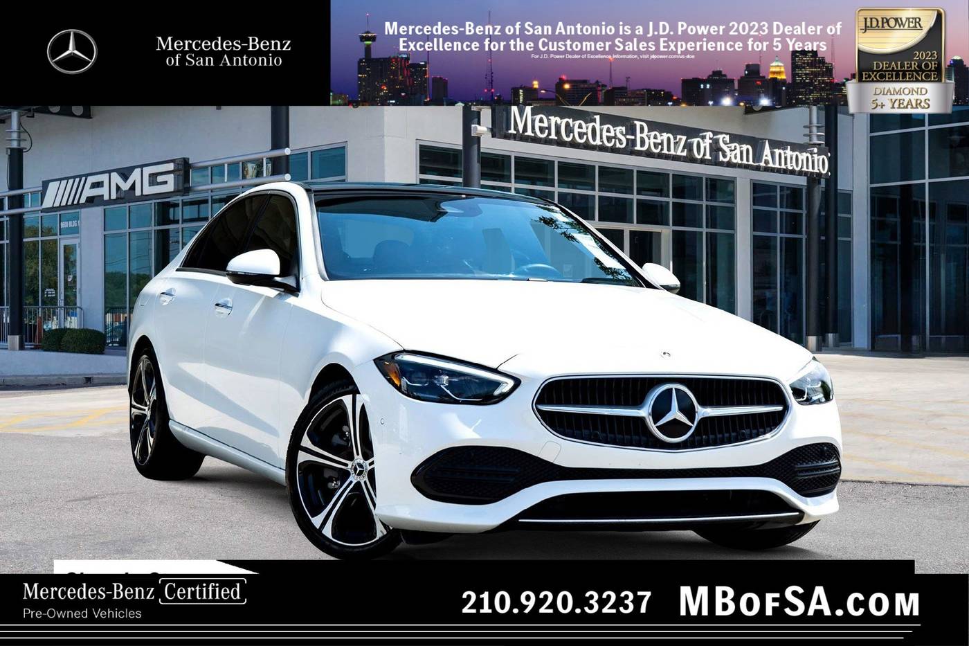 2025 Mercedes-Benz C-Class C 300 — Sedan — 2,108 mi — San Antonio, TX