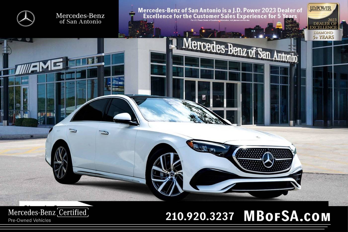 2025 Mercedes-Benz E-Class E 350 — Sedan — 4,577 mi — San Antonio, TX