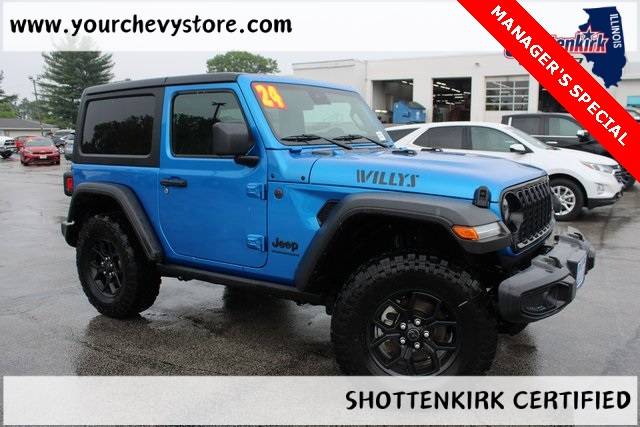 2024 Jeep Wrangler Willys — SUV — 9,388 mi — Quincy, IL