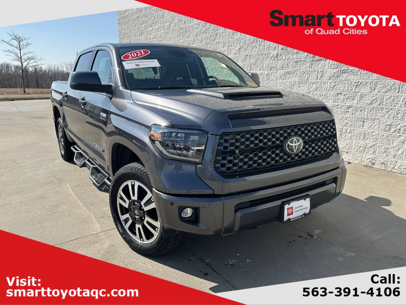 2021 Toyota Tundra SR5 — Pickup Truck — 25,154 mi — Davenport, IA