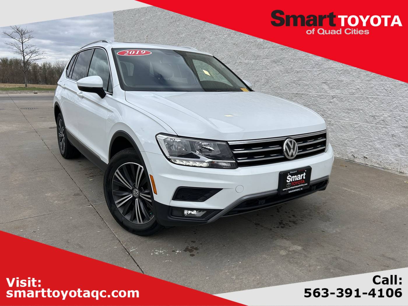 2019 Volkswagen Tiguan SEL — SUV — 77,469 mi — Davenport, IA