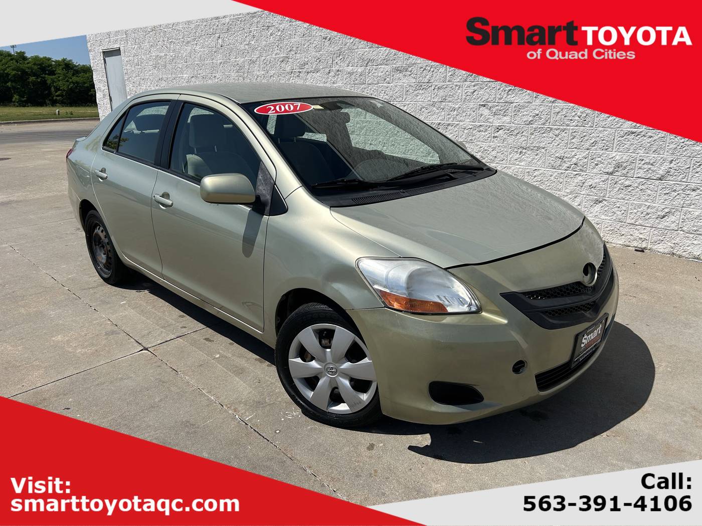 2007 Toyota Yaris Base — Sedan — 63,697 mi — Davenport, IA