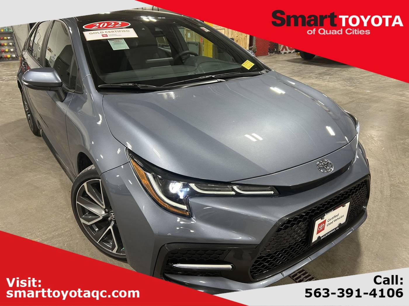2022 Toyota Corolla SE — Sedan — 22,575 mi — Davenport, IA