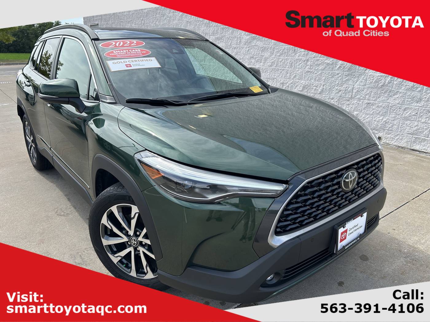 2022 Toyota Corolla Cross XLE — SUV — 14,321 mi — Davenport, IA