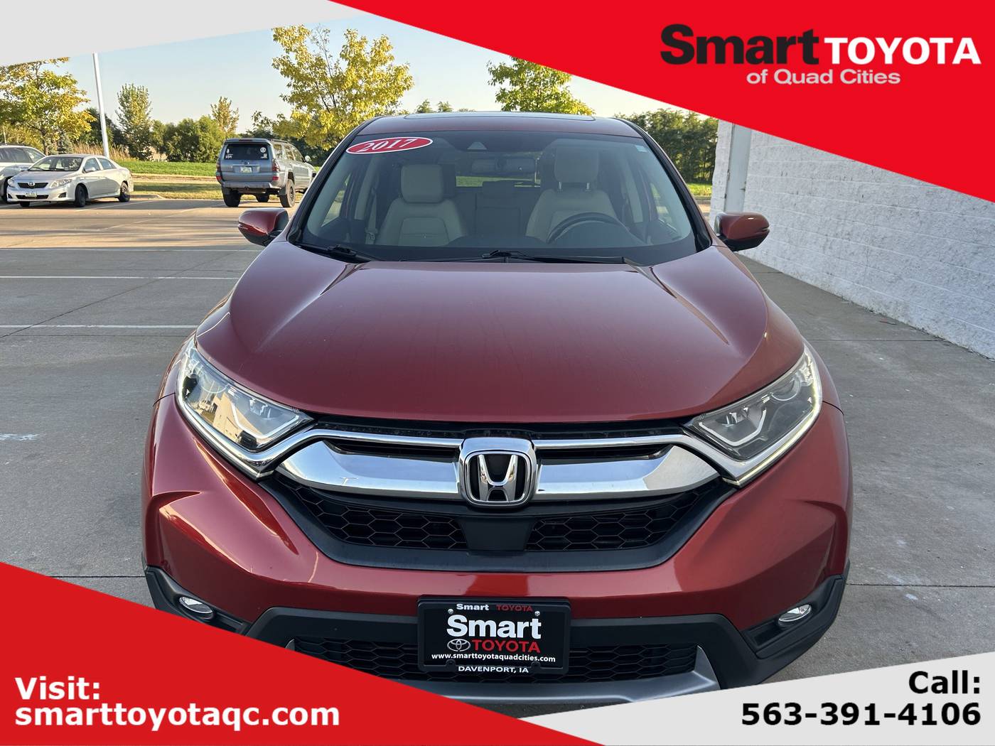 2017 Honda CR-V EX-L — SUV — 61,640 mi — Davenport, IA
