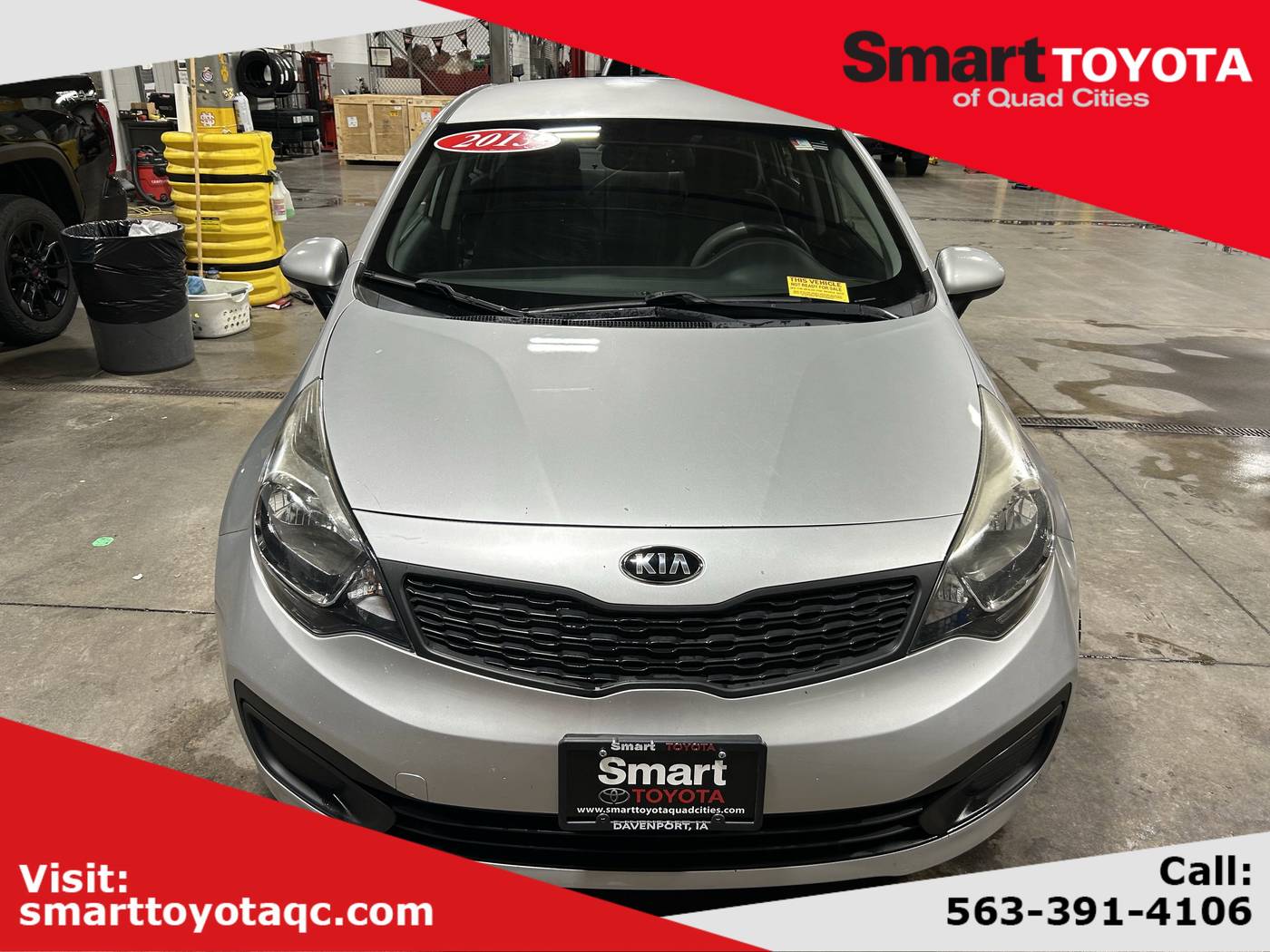 2013 Kia Rio LX — Sedan — 76,808 mi — Davenport, IA