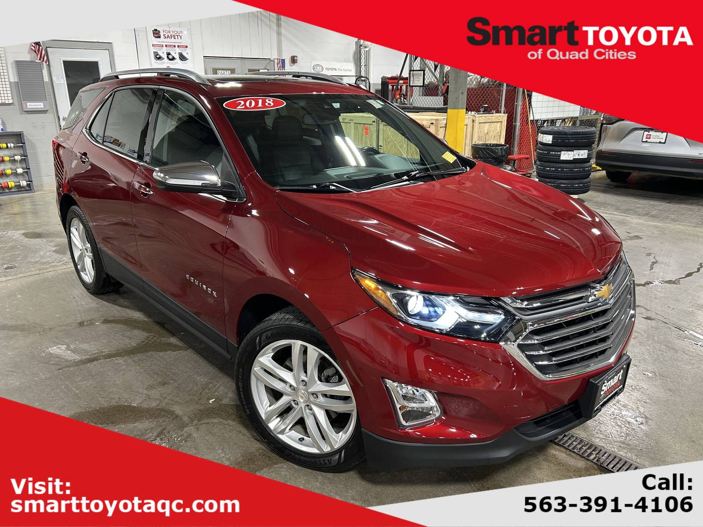 2018 Chevrolet Equinox Premier — SUV — 73,221 mi — Davenport, IA