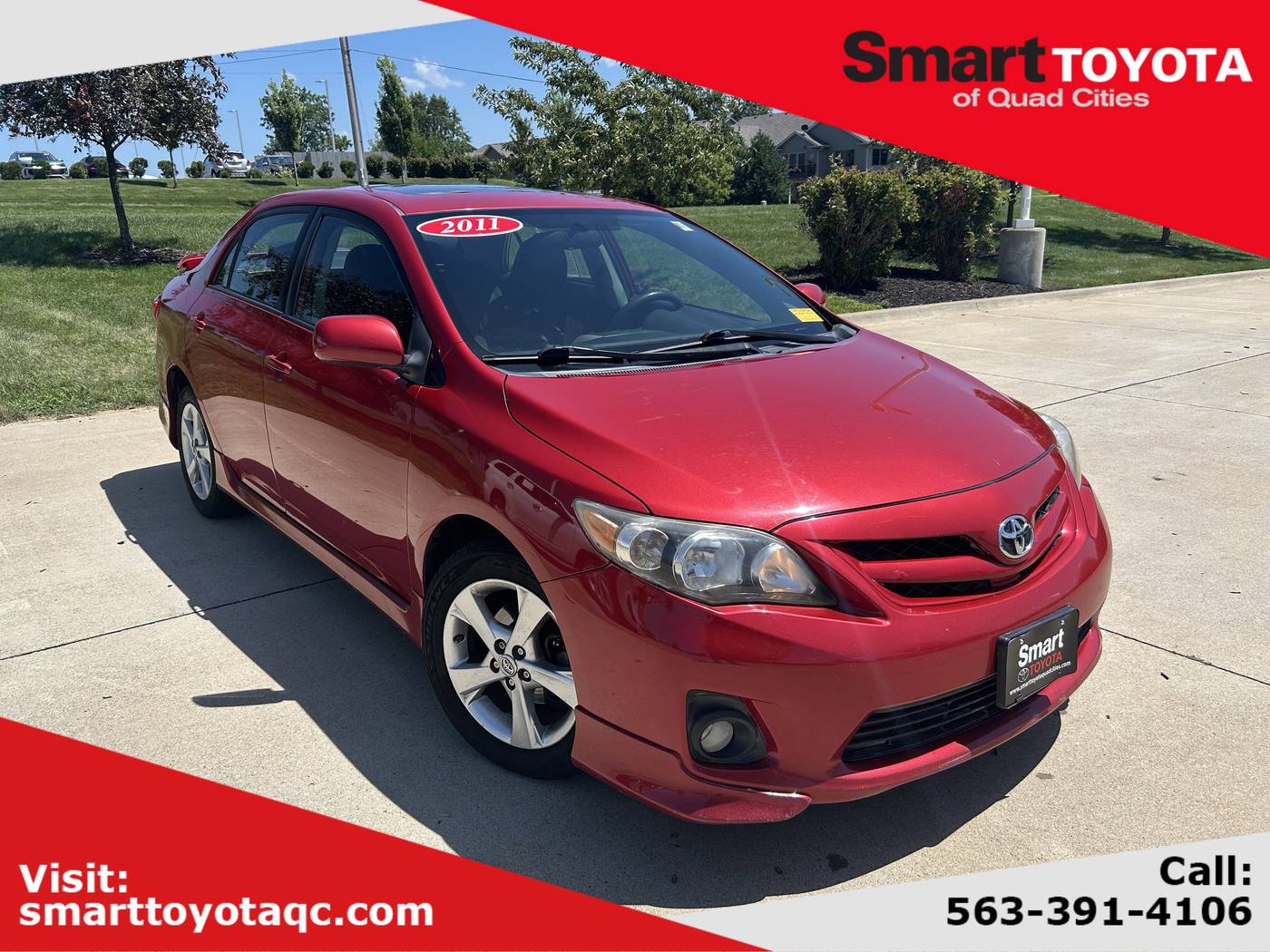 2011 Toyota Corolla L — Sedan — 202,824 mi — Davenport, IA