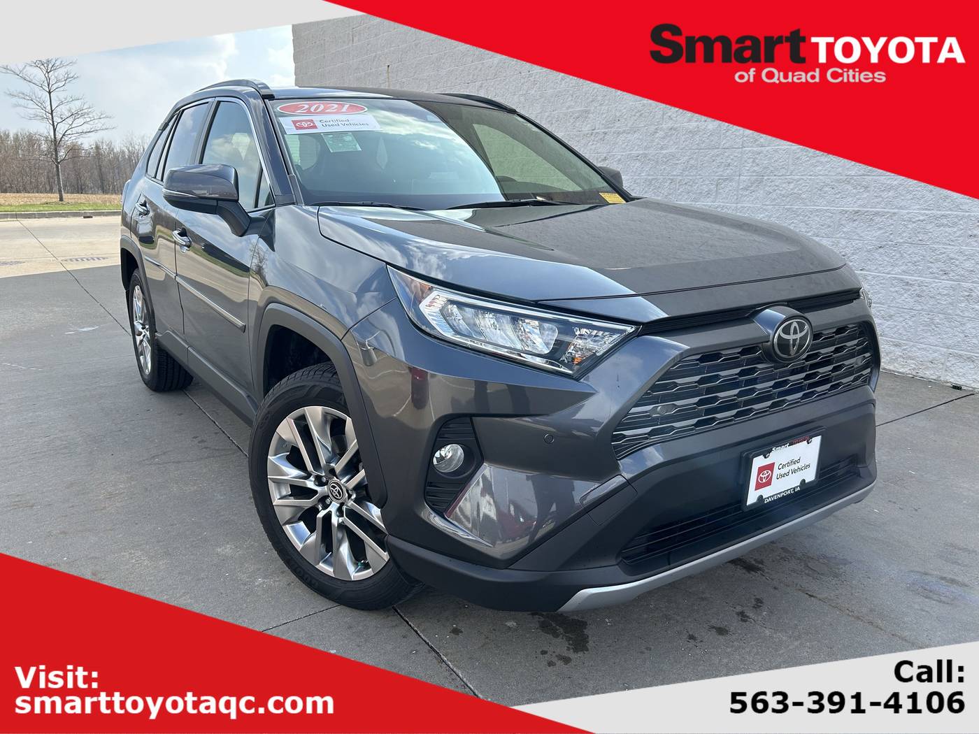 2021 Toyota RAV4 Limited — SUV — 80,429 mi — Davenport, IA