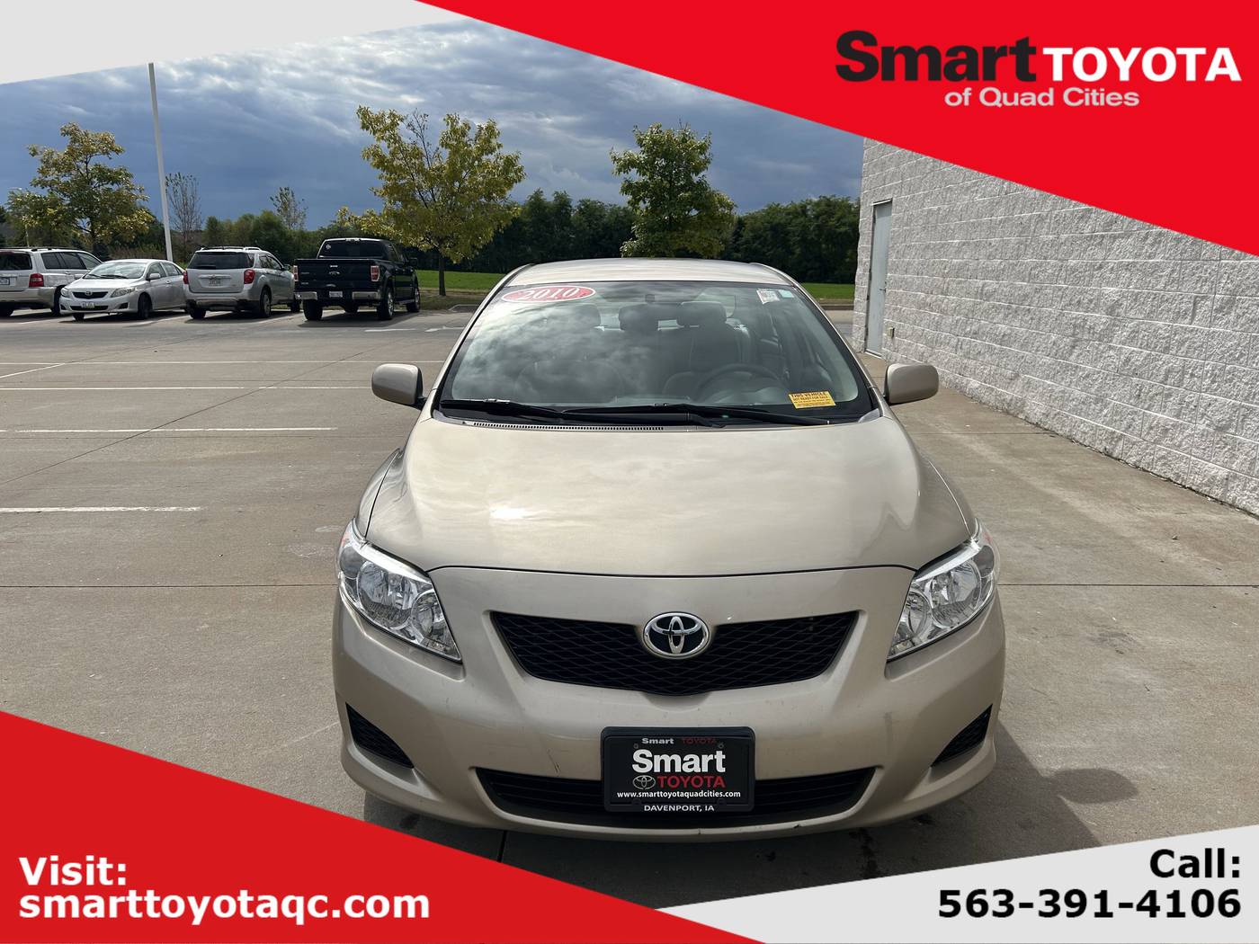 2010 Toyota Corolla LE — Sedan — 74,370 mi — Davenport, IA