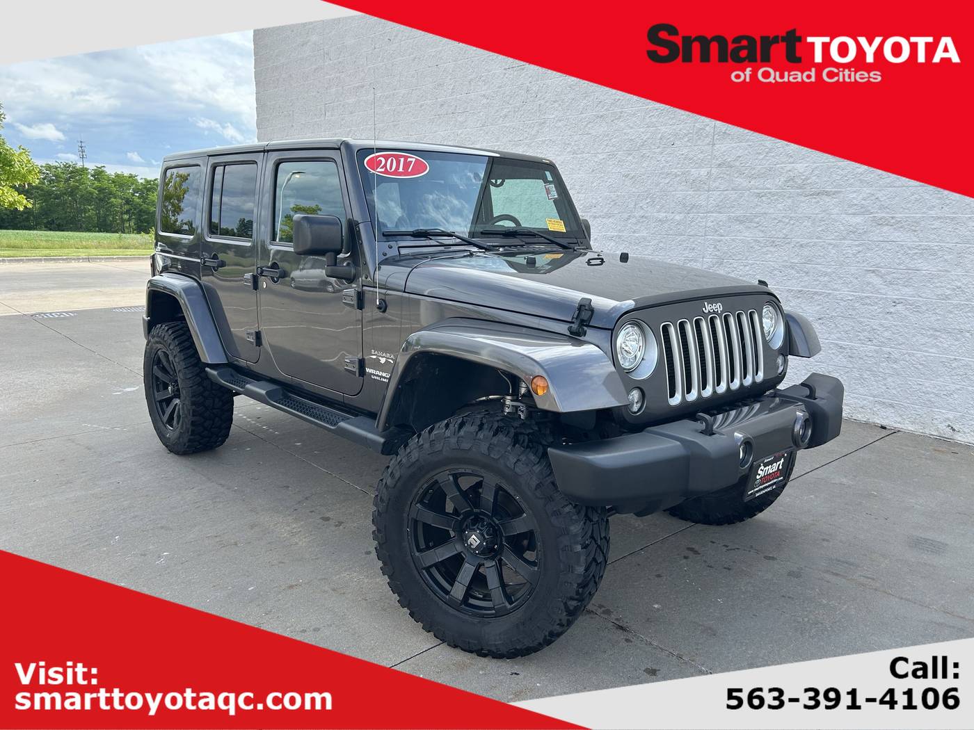 2017 Jeep Wrangler Sahara — SUV — 101,958 mi — Davenport, IA