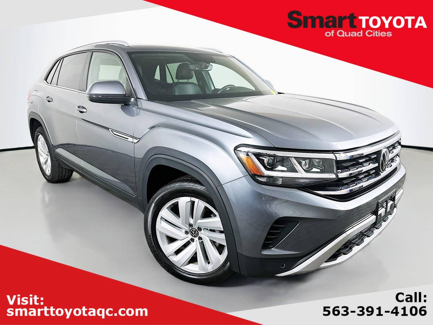 2021 Volkswagen Atlas Cross Sport SE with Technology — SUV — 27,209 mi — Davenport, IA