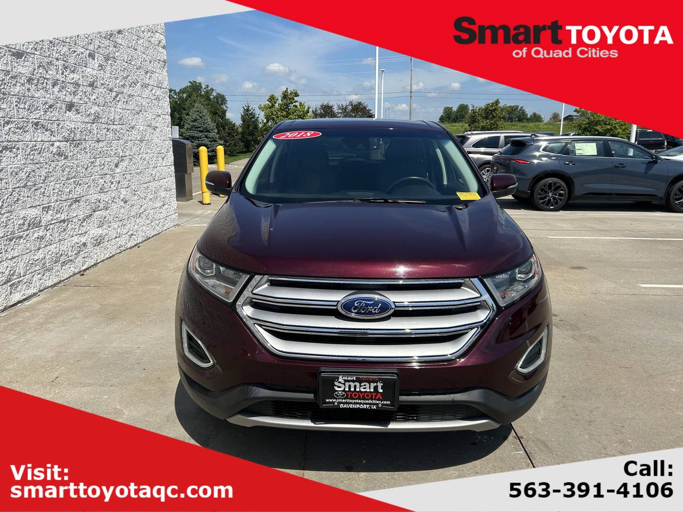2018 Ford Edge Titanium — SUV — 96,121 mi — Davenport, IA