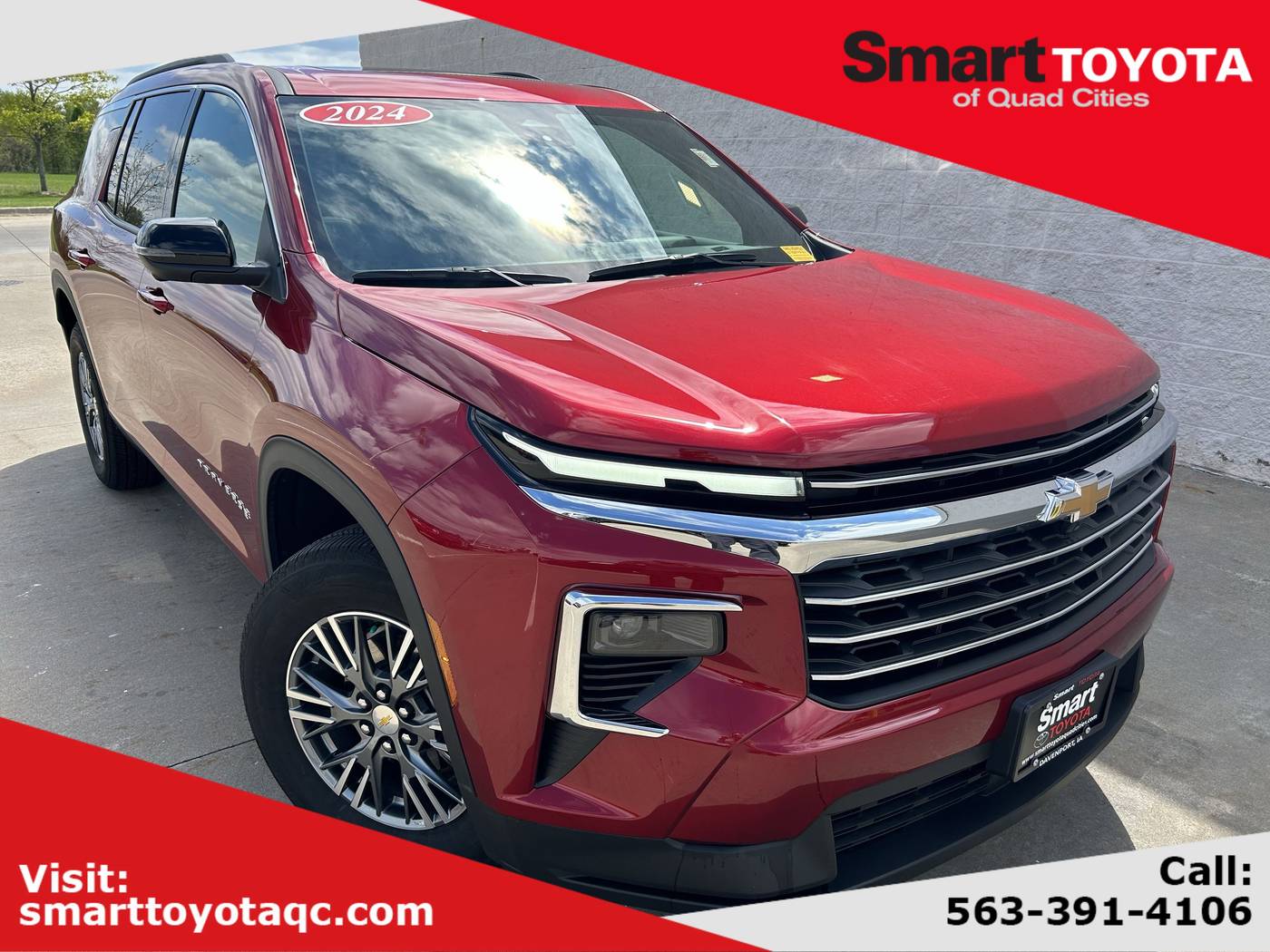 2024 Chevrolet Traverse LT — SUV — 5,781 mi — Davenport, IA