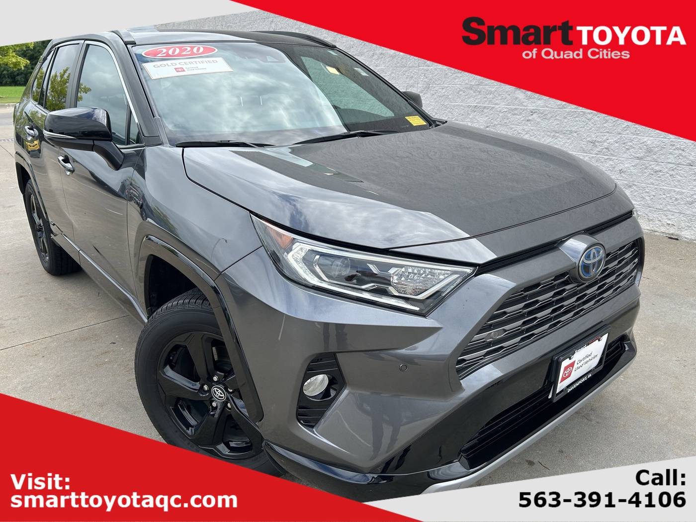 2020 Toyota RAV4 Hybrid XSE — SUV — 37,901 mi — Davenport, IA
