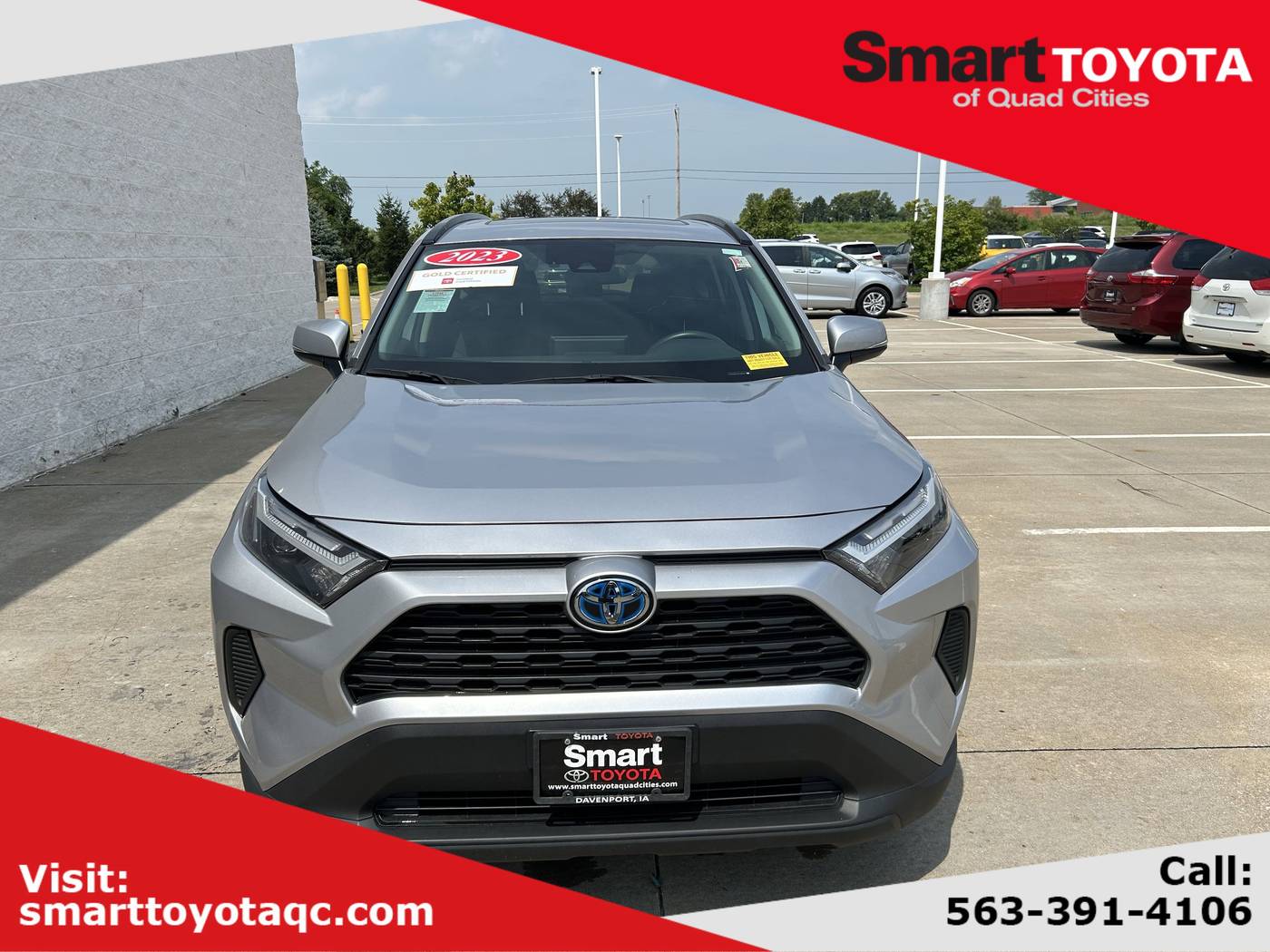 2023 Toyota RAV4 Hybrid XLE — SUV — 34,863 mi — Davenport, IA