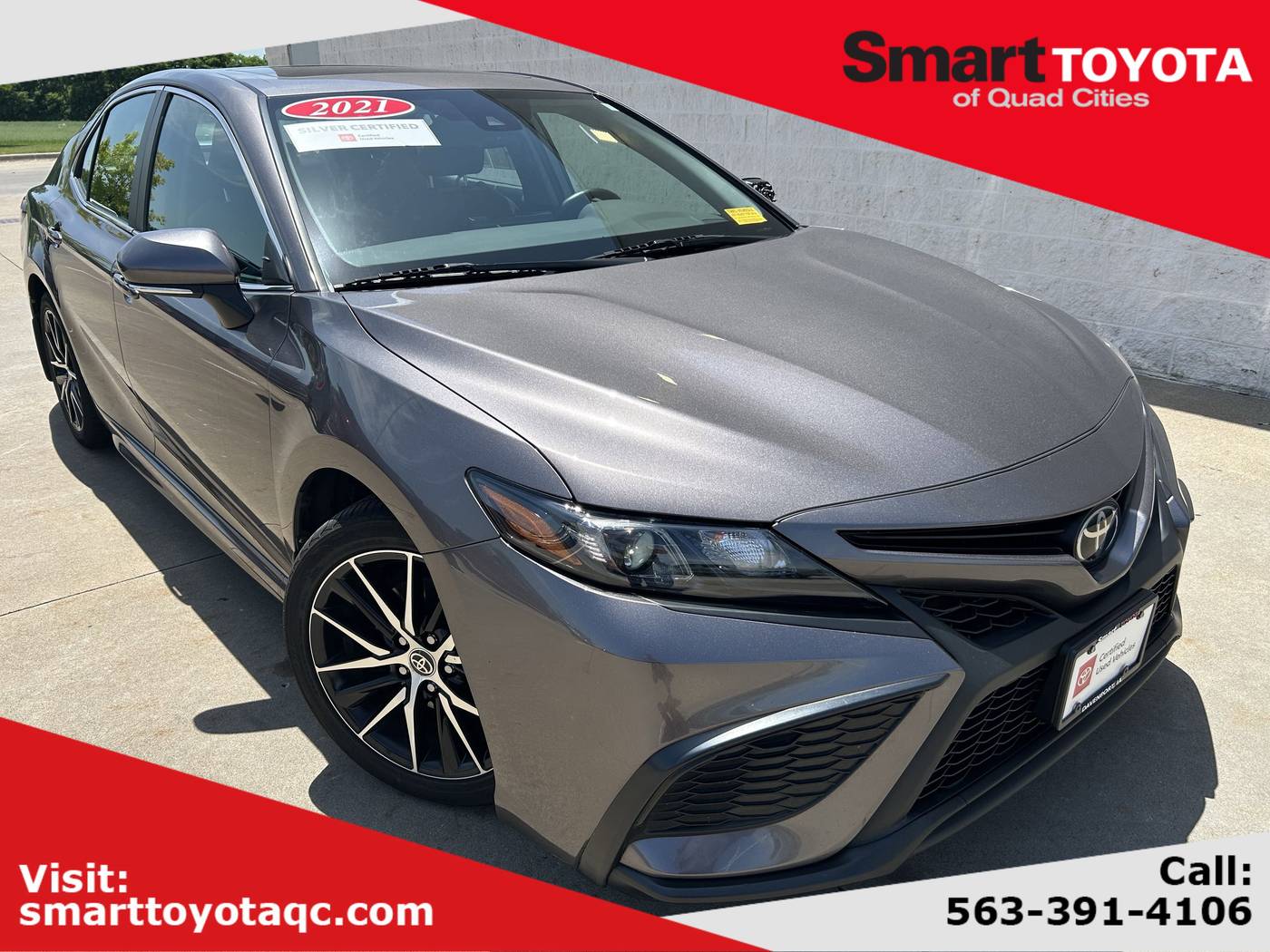 2021 Toyota Camry SE — Sedan — 95,600 mi — Davenport, IA