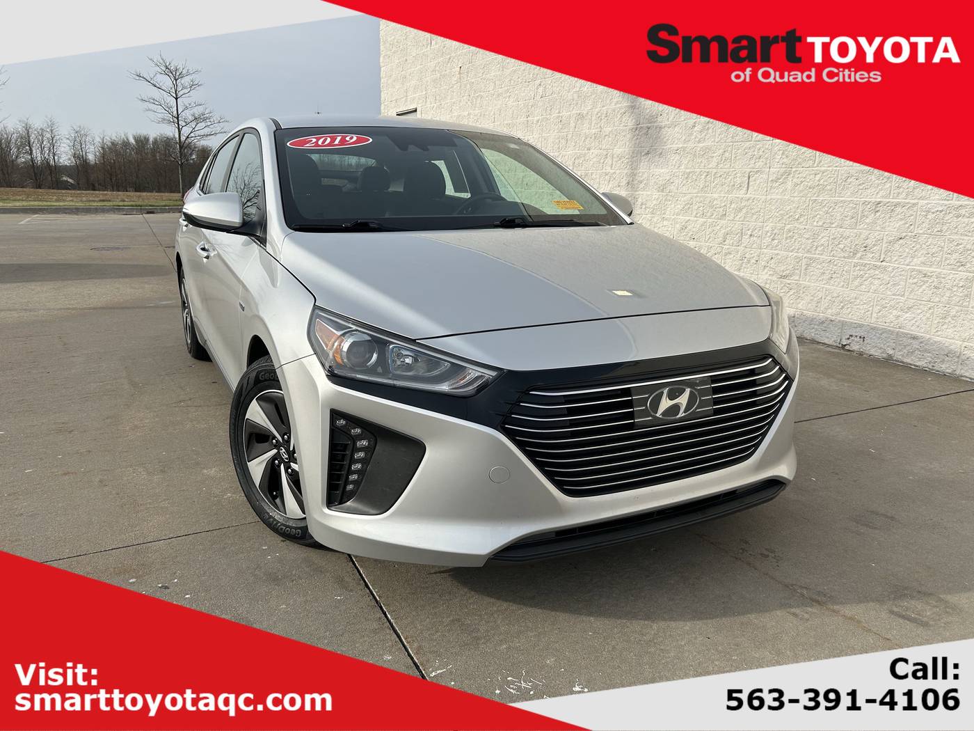 2019 Hyundai Ioniq Hybrid SEL — Hatchback — 86,493 mi — Davenport, IA