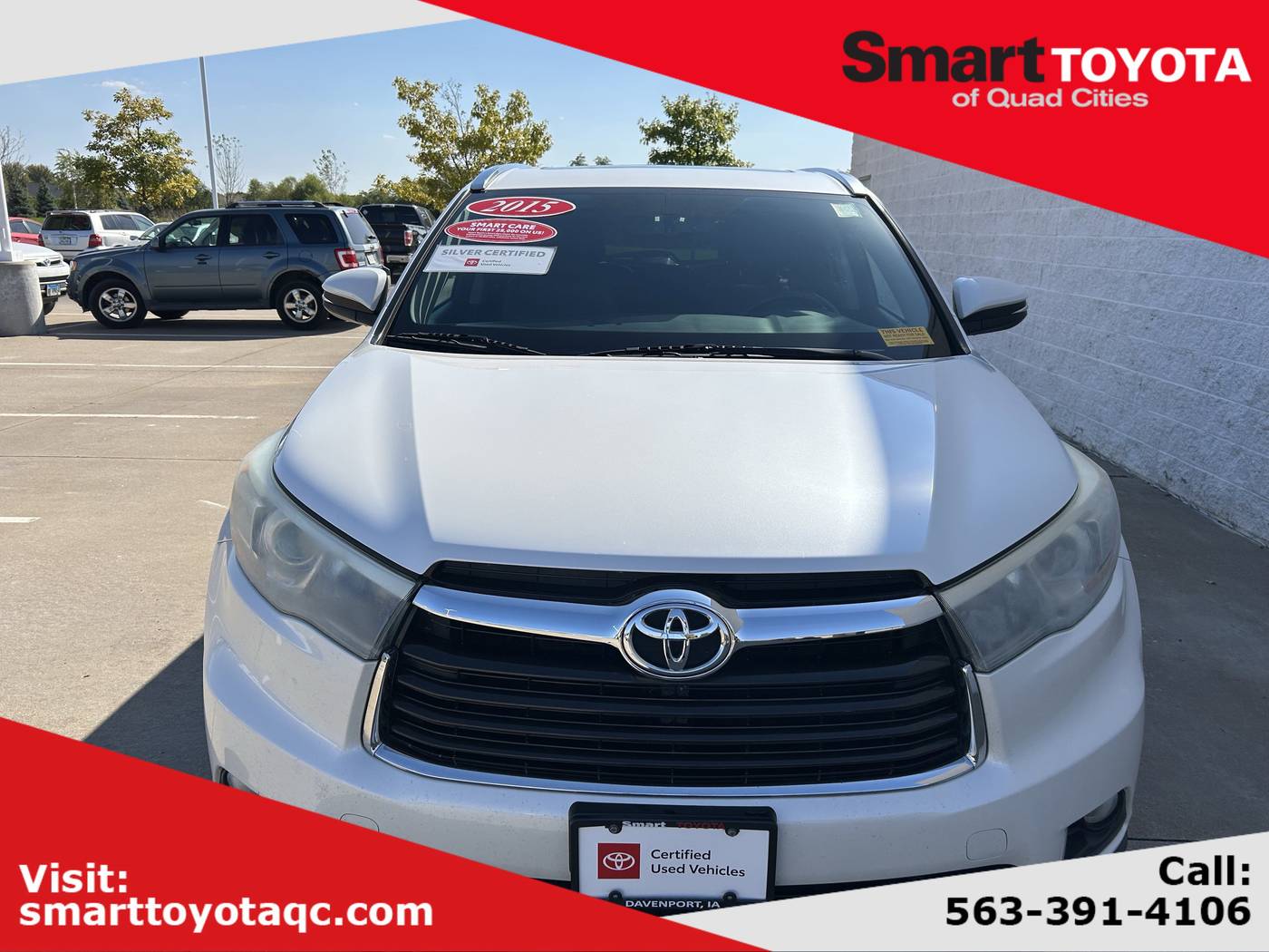 2015 Toyota Highlander XLE — SUV — 100,575 mi — Davenport, IA