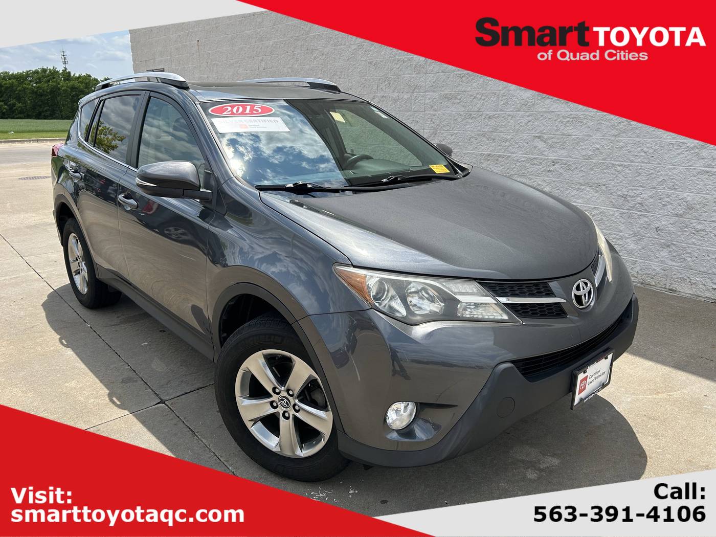 2015 Toyota RAV4 XLE — SUV — 45,117 mi — Davenport, IA