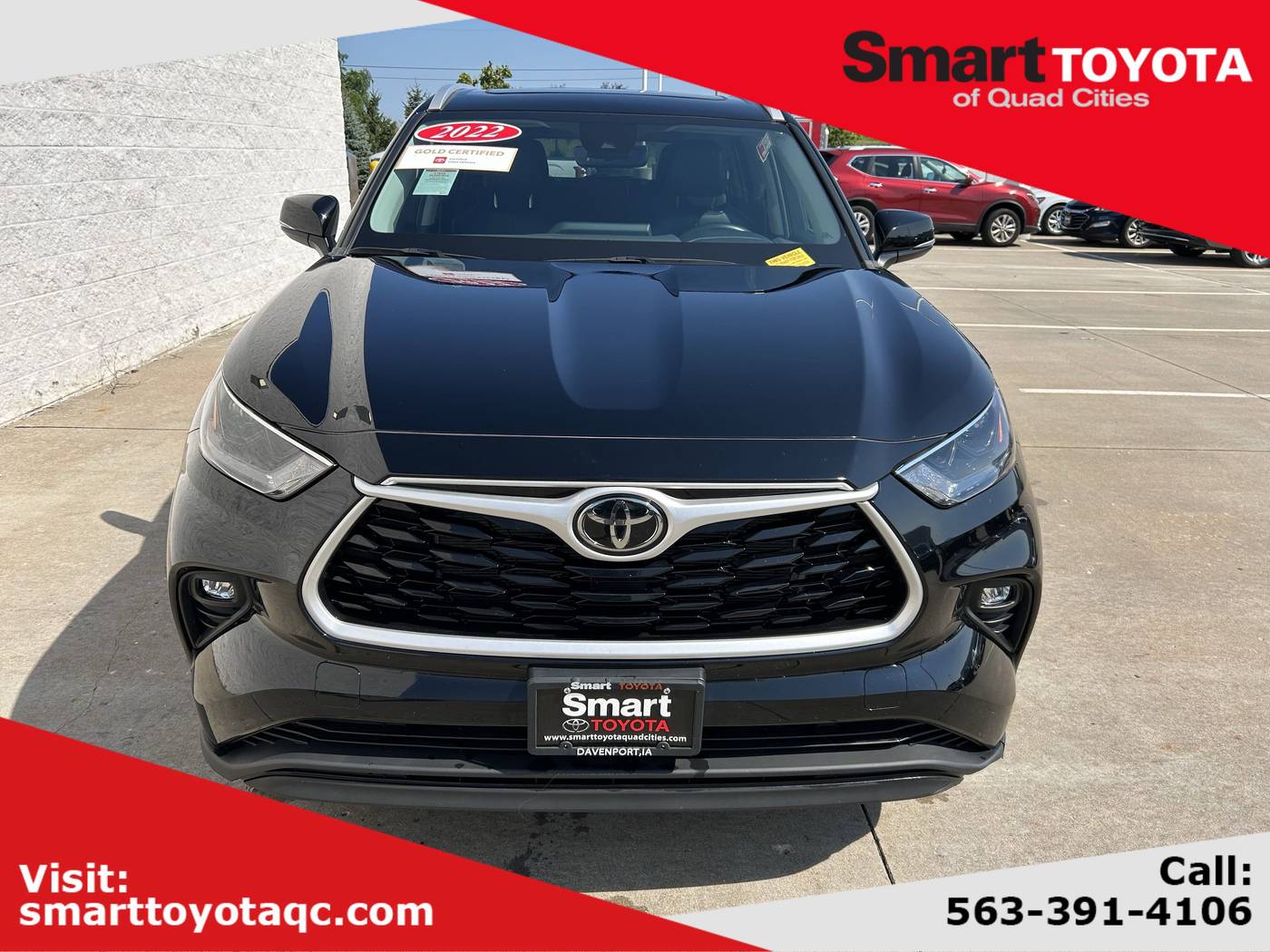 2022 Toyota Highlander XLE — SUV — 24,473 mi — Davenport, IA