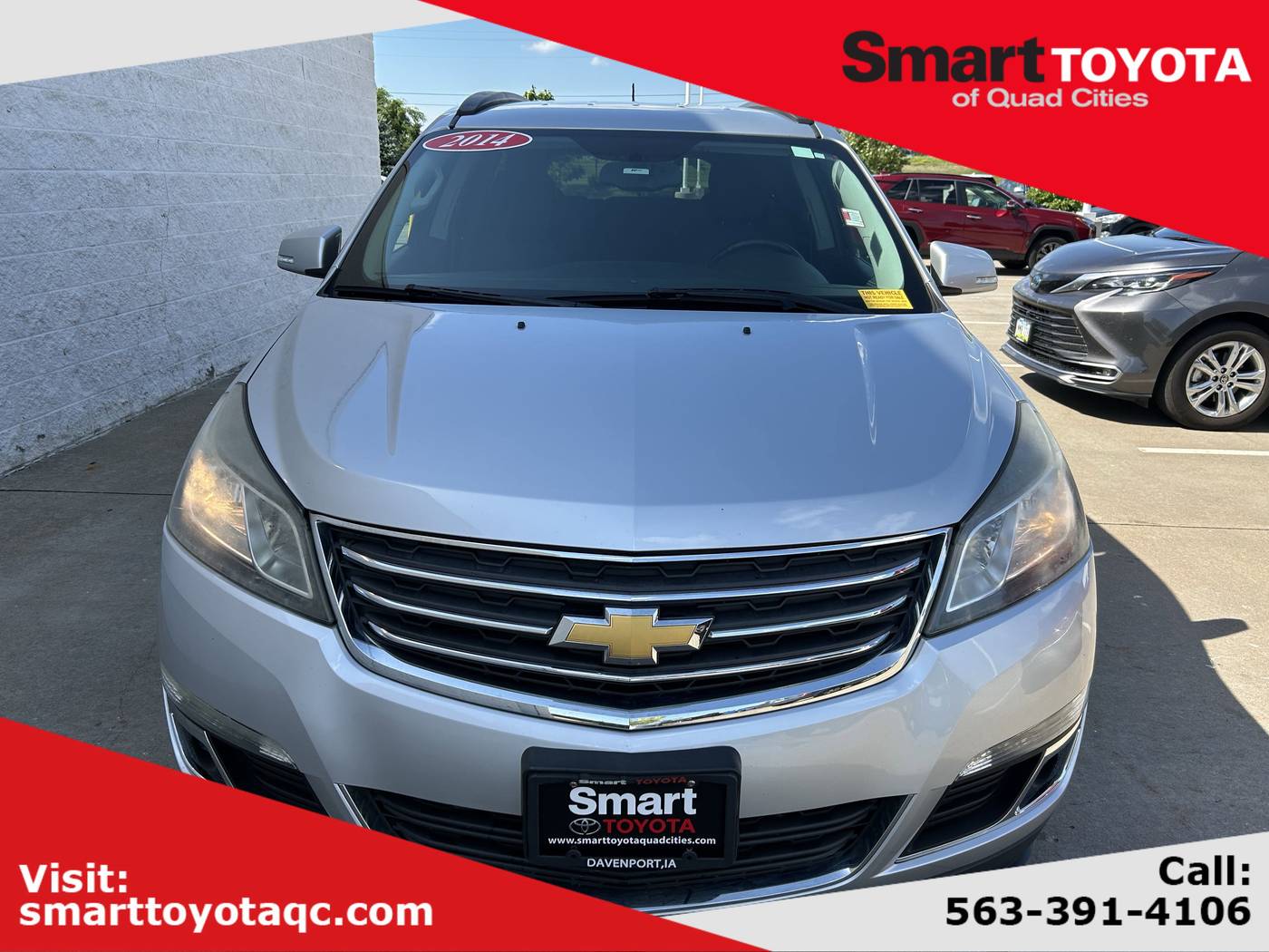 2014 Chevrolet Traverse LT — SUV — 131,995 mi — Davenport, IA